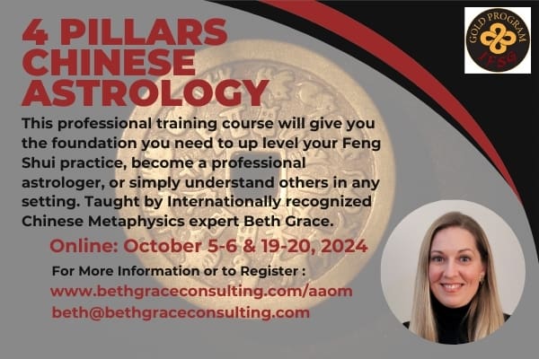 4 Pillars Chinese Astrology Professional Course